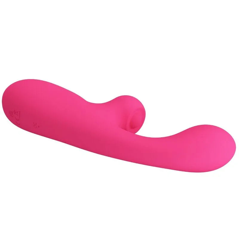 Pretty Love Skylar – Vibrator mit Klitoris-Stimulator & 30 Funktionen, Rosa - Vanelion Paradise
