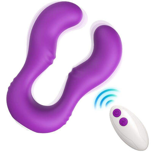 ARMONY - SERAPH VIBRATOR DOPPELTE FERNBEDIENUNG LILA - Vanelion Paradise
