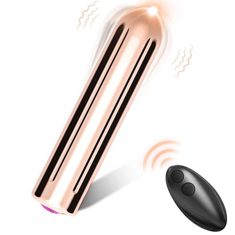 ARMONY - WARHEAD VIBRATOR BULLET FERNBEDIENUNG GOLDEN 2 CM X 8.8 CM - Vanelion Paradise