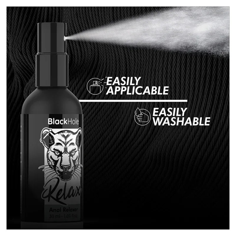 BLACK HOLE - ANAL RELAXER SPRAY EXPLORER 30 ML - Vanelion Paradise