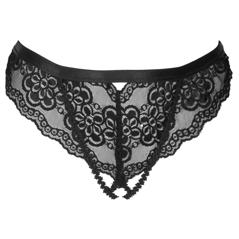 LIVCO CORSETTI FASHION - OKSURIN PANTY SCHWARZ MIT SCHRITTFREIEN RMELN