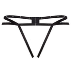 LIVCO CORSETTI FASHION - NOMADE TANGA MIT SCHRITTFREIEN SCHWARZ
