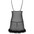 LIVCO CORSETTI FASHION - ZERUNAM SET BABYDOLL + SCHWARZER TANGA - Vanelion Paradise