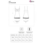 LIVCO CORSETTI FASHION - ZERUNAM SET BABYDOLL + SCHWARZER TANGA - Vanelion Paradise