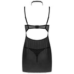 Livco Corsetti Binella Babydoll + Tanga Schwarz - Vanelion Paradise