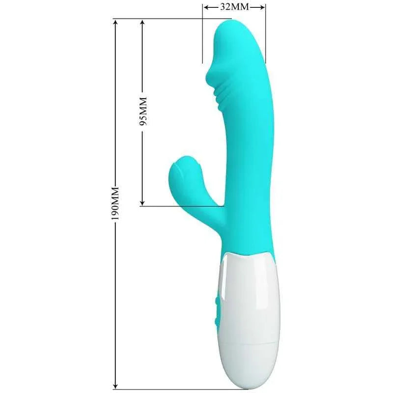 PRETTY LOVE - SNAPPY G-SPOT VIBRATOR AQUAGRÜN - Vanelion Paradise