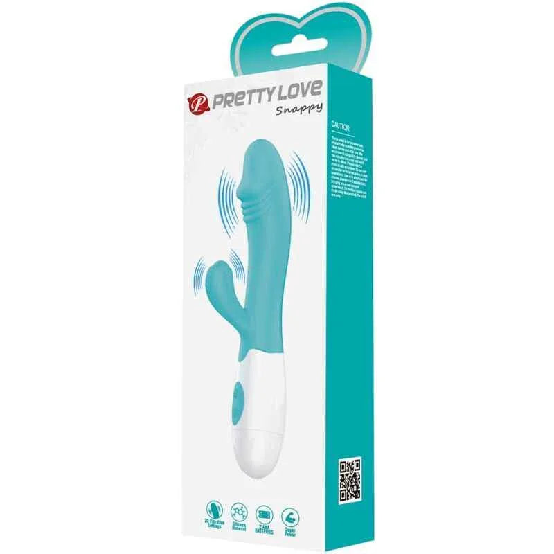 PRETTY LOVE - SNAPPY G-SPOT VIBRATOR AQUAGRÜN - Vanelion Paradise