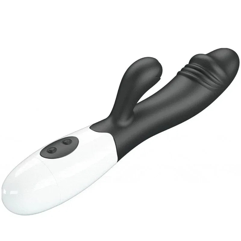Pretty Love Snappy - Schwarzer G-Punkt & Klitoris Vibrator, 30 Funktionen - Vanelion Paradise