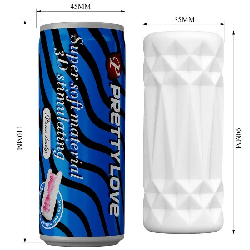 PRETTY LOVE – Diskreter 3D-Masturbator in Dosenform - Vanelion Paradise
