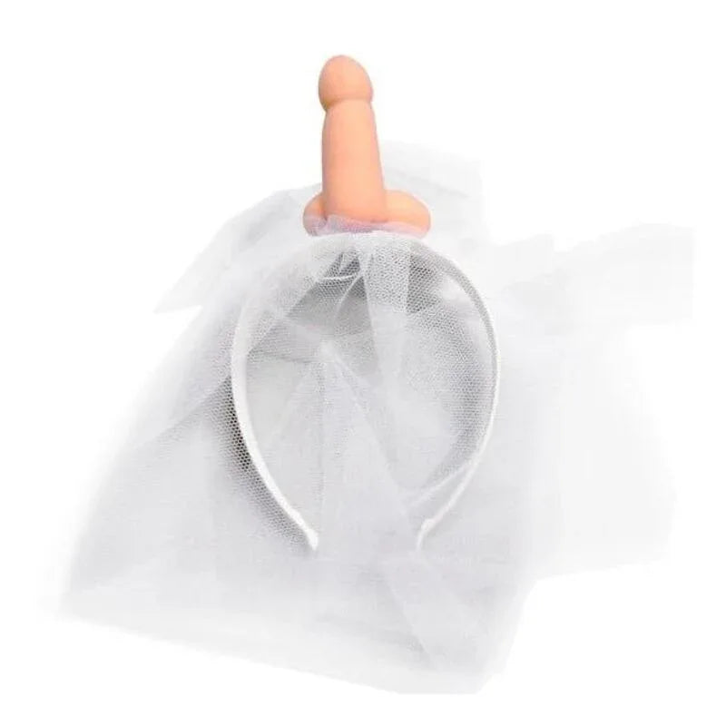 DIABLO PICANTE - WEISSER BRAUTSCHLEIER MIT PENIS - Vanelion Paradise