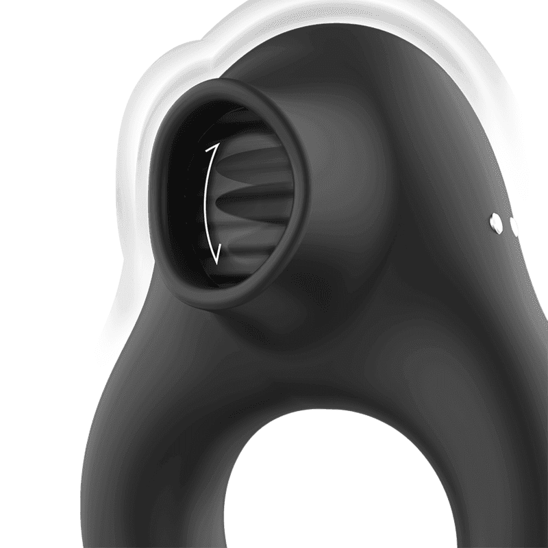 ARMONY - SILIKON-VIBRATORRING 3 MOTOREN WIEDERAUFLADBAR SCHWARZ - GOLD - Vanelion Paradise