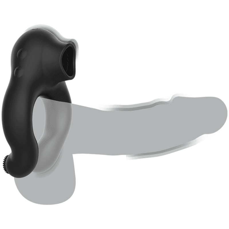 ARMONY - SILIKON-VIBRATORRING 3 MOTOREN WIEDERAUFLADBAR SCHWARZ - GOLD - Vanelion Paradise