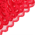 Subblime Satin-Babydoll Rot S/M – Spitze & Hakenverschluss - Vanelion Paradise