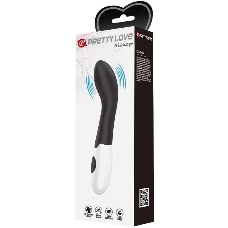 PRETTY LOVE - BISHOP G-SPOT VIBRATOR 30 MODI SCHWARZ - Vanelion Paradise