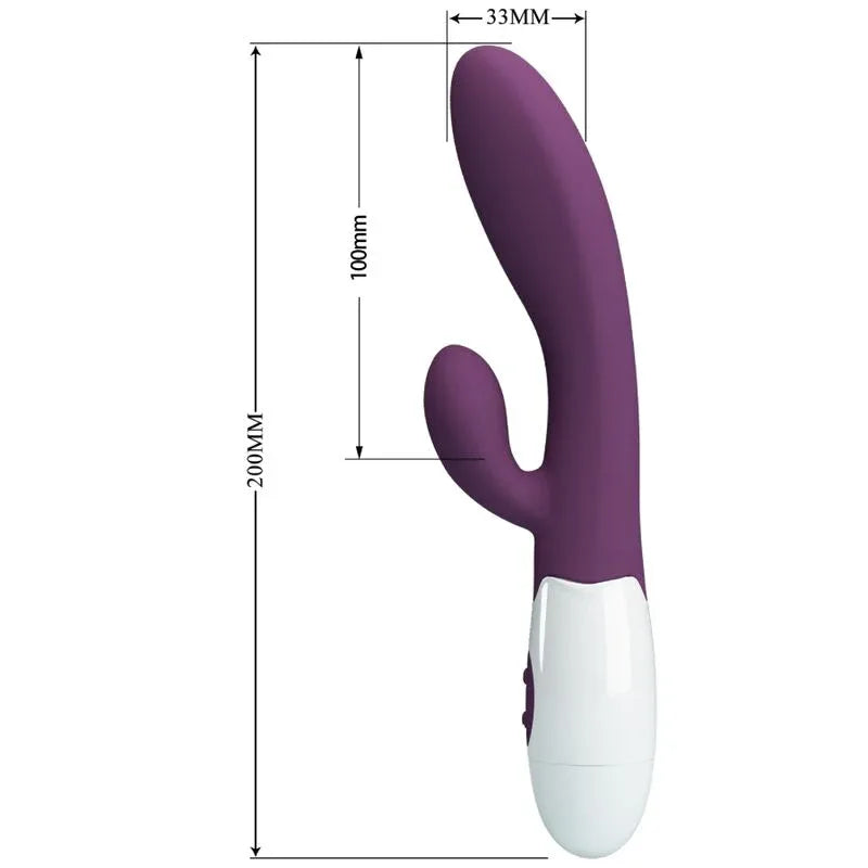 Pretty Love ALVIS – Rabbit-Vibrator, 30 Modi (Lila) - Vanelion Paradise
