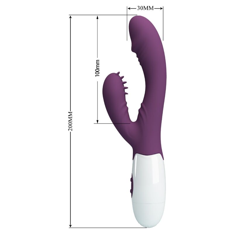 PRETTY LOVE - ANDRE RABBIT VIBRATOR & G-PUNKT-STIMULATOR LILA