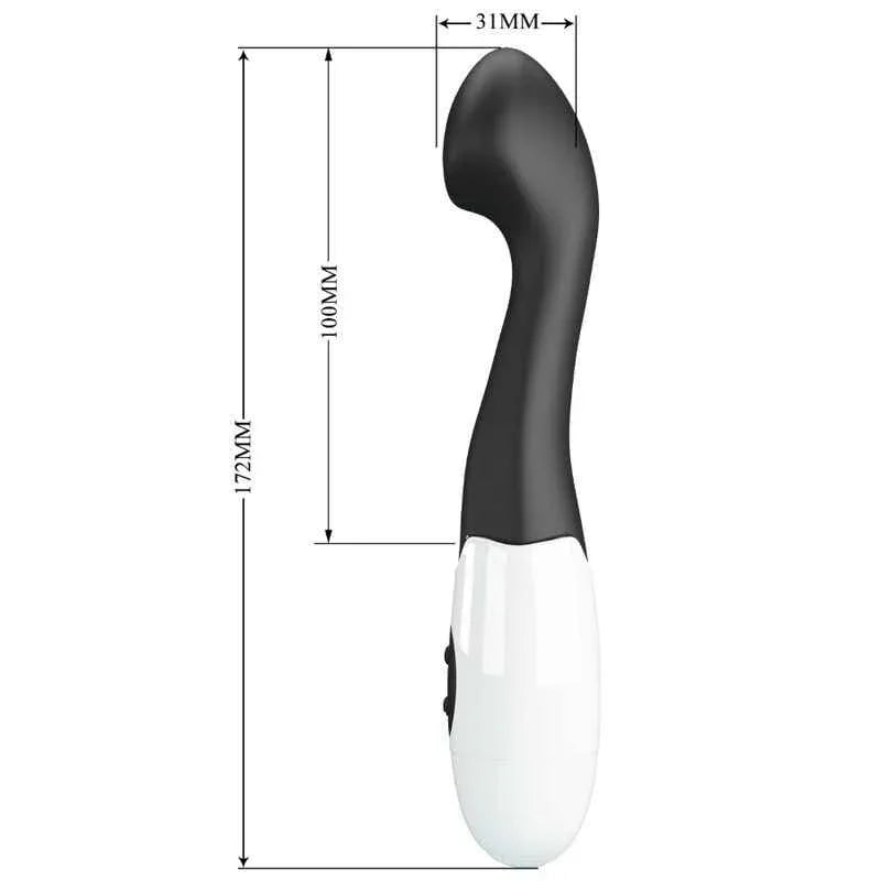 PRETTY LOVE - CHARLES G-SPOT VIBRATOR 30 MODI SCHWARZ - Vanelion Paradise