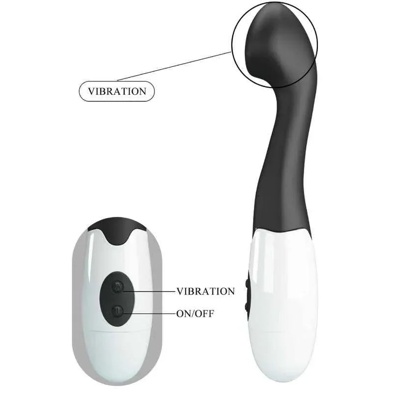 PRETTY LOVE - CHARLES G-SPOT VIBRATOR 30 MODI SCHWARZ - Vanelion Paradise