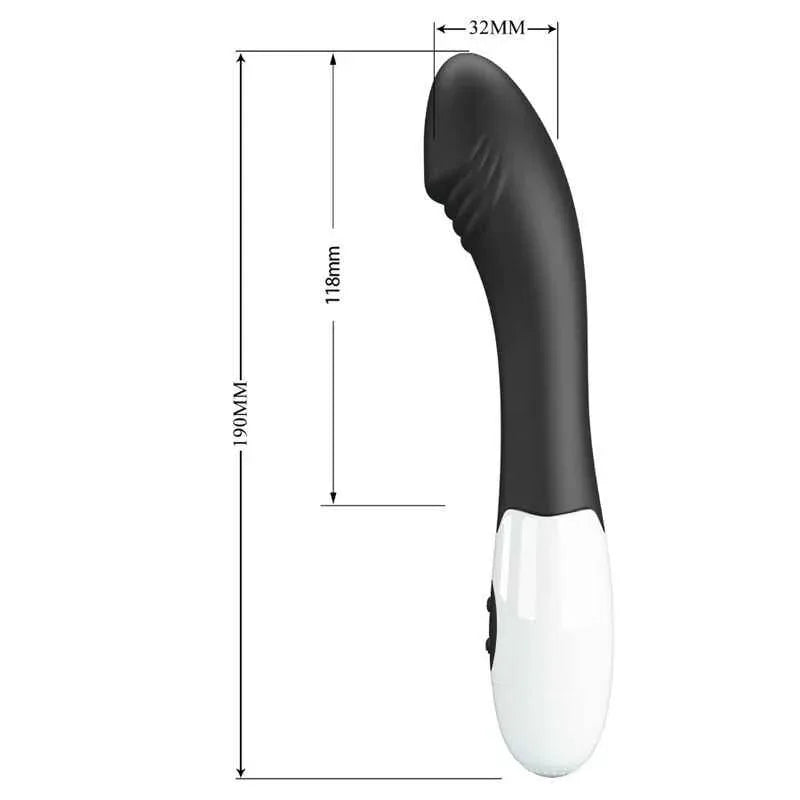 PRETTY LOVE - ELEMENTAL G-SPOT VIBRATOR 30 MODI SCHWARZ - Vanelion Paradise