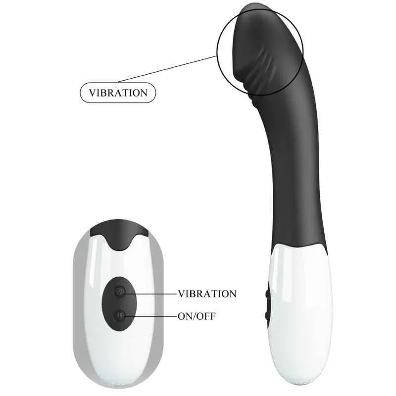 PRETTY LOVE - ELEMENTAL G-SPOT VIBRATOR 30 MODI SCHWARZ - Vanelion Paradise