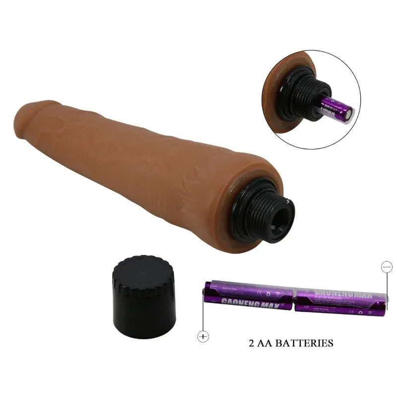 PRETTY LOVE Alfredo – Realistischer Vibrator 21,5 cm - Vanelion Paradise
