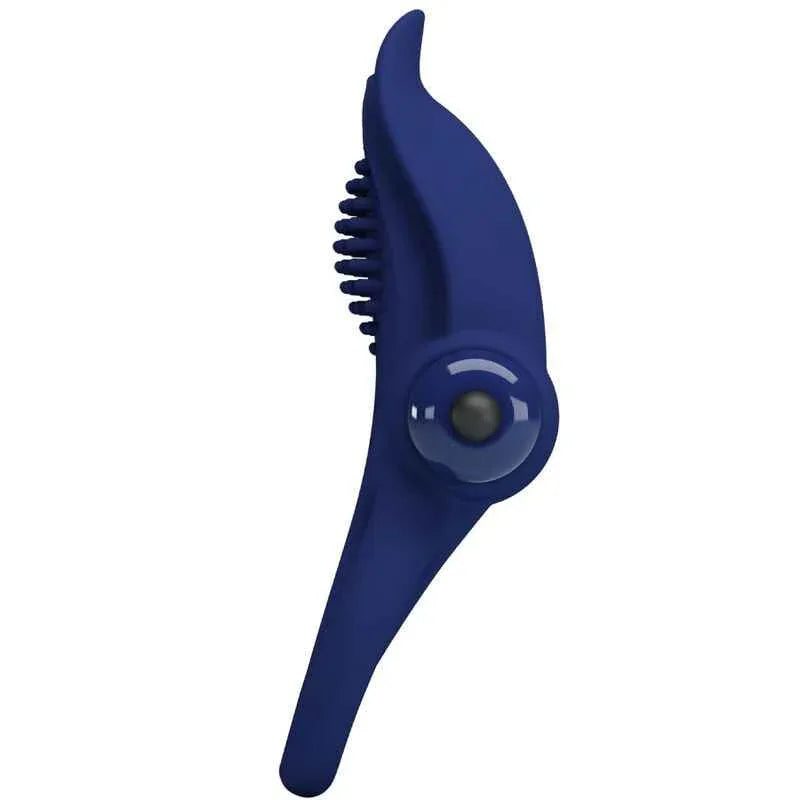 PRETTY LOVE - BRONSON DOPPELRING MIT VIBRATION BLAU - Vanelion Paradise