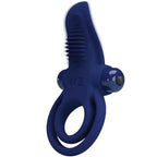 PRETTY LOVE - BRONSON DOPPELRING MIT VIBRATION BLAU - Vanelion Paradise