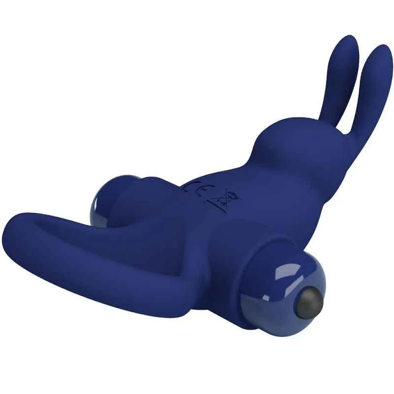 PRETTY LOVE - JIRO KANINCHENRING MIT VIBRATION BLAU - Vanelion Paradise