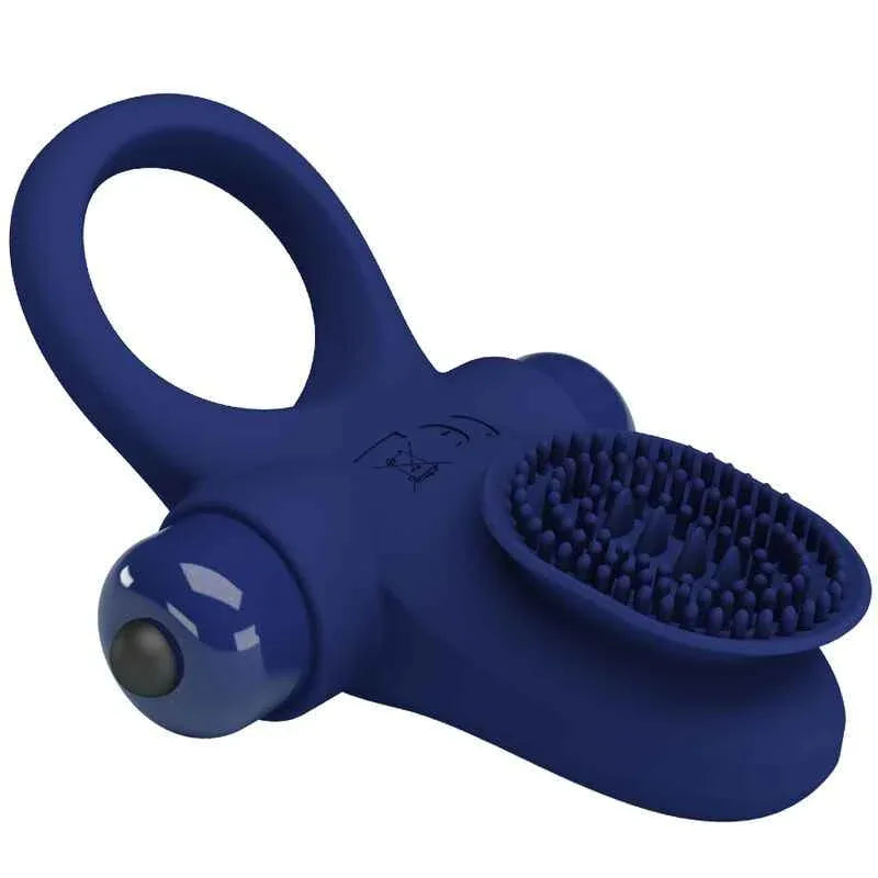 PRETTY LOVE - PALLE RING MIT VIBRATION BLAU - Vanelion Paradise