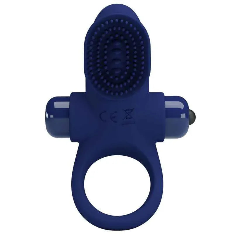 PRETTY LOVE - PALLE RING MIT VIBRATION BLAU - Vanelion Paradise