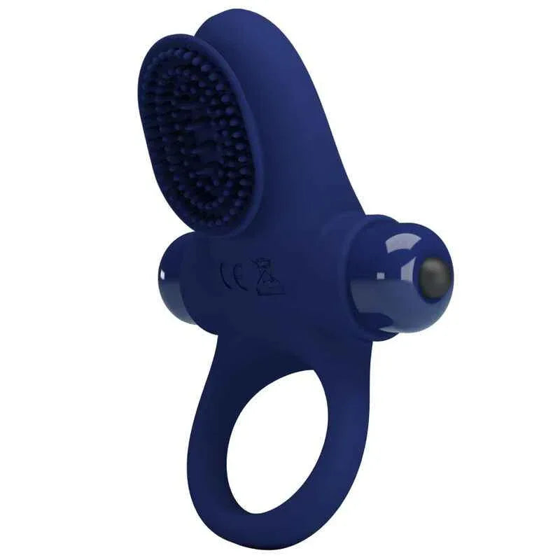 PRETTY LOVE - PALLE RING MIT VIBRATION BLAU - Vanelion Paradise