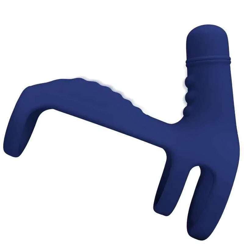 PRETTY LOVE - ELISH VIBRATIONSRING MIT VERLNGERUNG BLAU - Vanelion Paradise