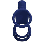 PRETTY LOVE - ELISH VIBRATIONSRING MIT VERLNGERUNG BLAU - Vanelion Paradise