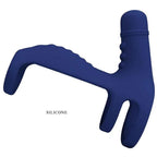 PRETTY LOVE - ELISH VIBRATIONSRING MIT VERLNGERUNG BLAU - Vanelion Paradise