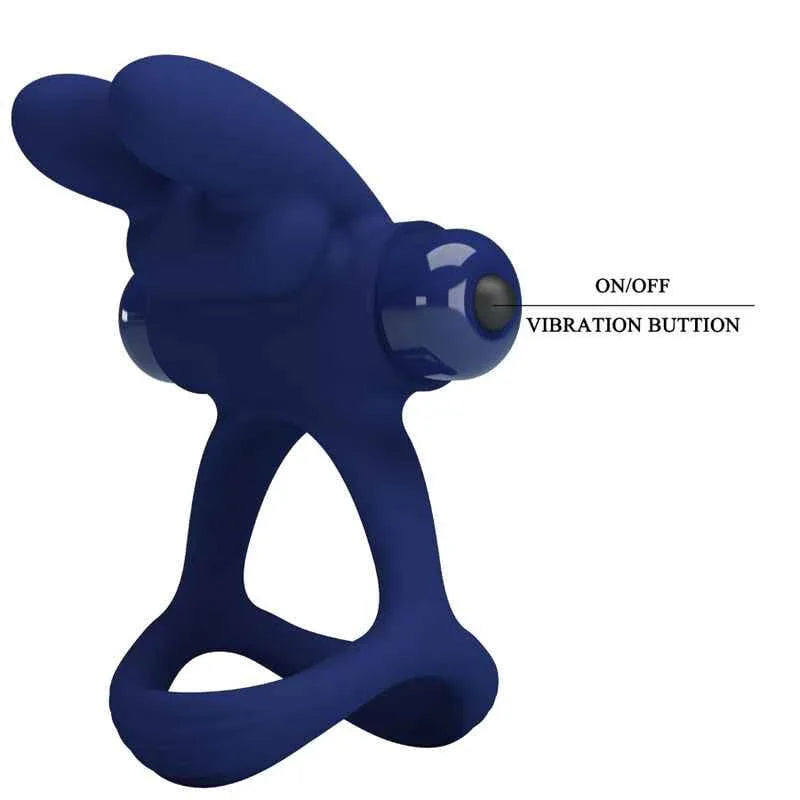 PRETTY LOVE - FRANCISCO DOPPELTER VIBRATIONSRING KANINCHEN BLAU - Vanelion Paradise