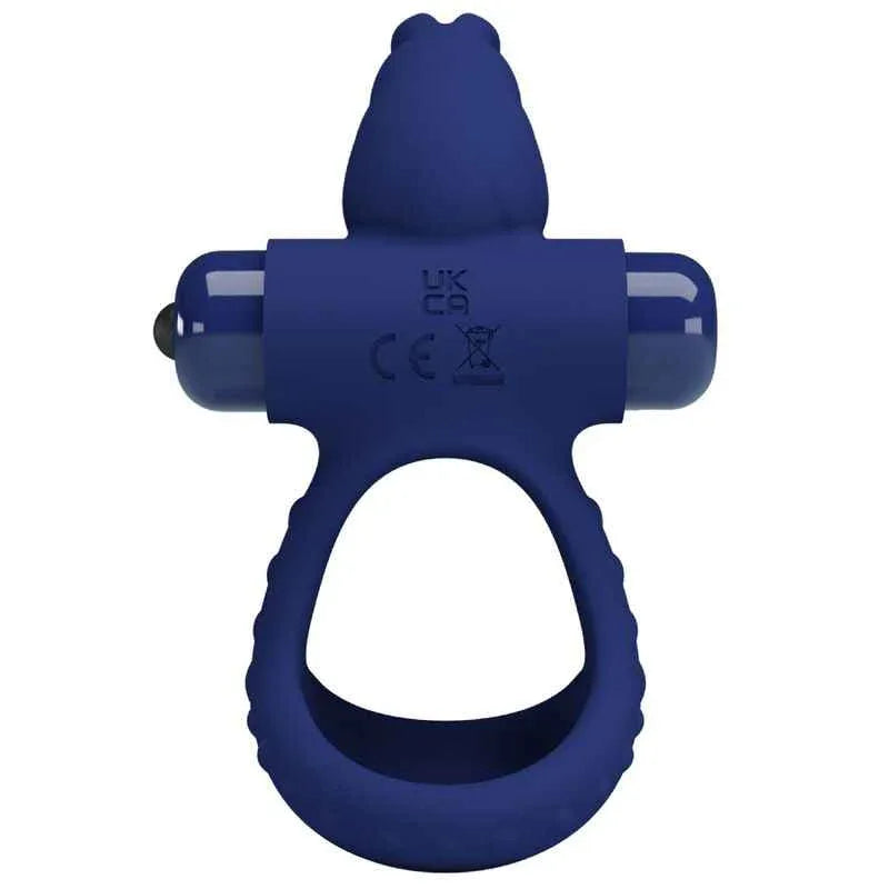 PRETTY LOVE - LUCHITO DOPPELVIBRIERENDER RING KANINCHEN BLAU - Vanelion Paradise