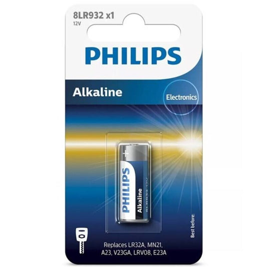 PHILIPS - ALKALISCHE BATTERIE 12 V LR23A MN21 8LR932 BLISTER*1