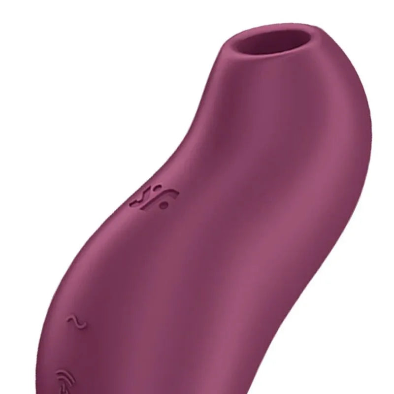 SATISFYER - POCKET PRO 1 KLITORIS-STIMULATOR GRANAT - Vanelion Paradise