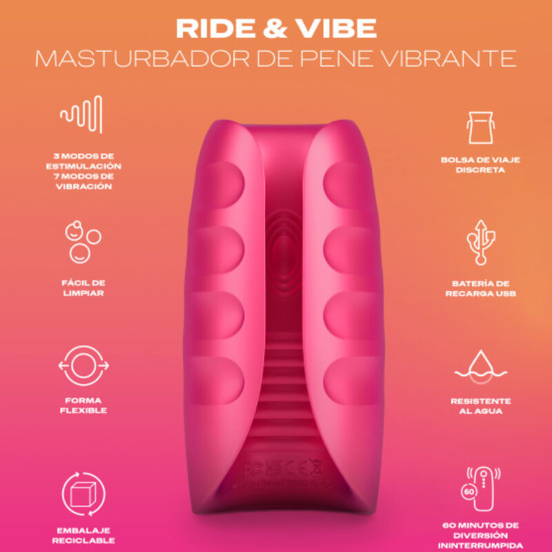 DUREX -TOY RIDE & VIBE VIBRATOR-MASTURBATOR