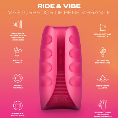 DUREX -TOY RIDE & VIBE VIBRATOR-MASTURBATOR