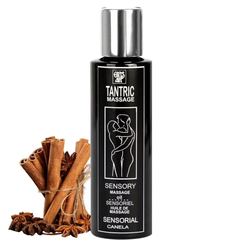 EROS-ART - NATÜRLICHES TANTRISCHES MASSAGEÖL UND APHRODISIAKUM ZIMT 100 ML - Vanelion Paradise