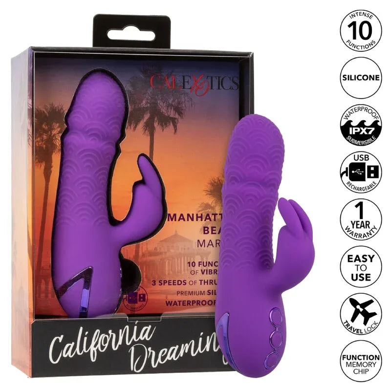 CALEXOTICS - MANHATTAN BEACH MARVEL VIBRATOR RABBIT LILA VON CALIFORNIA DREAMING - Vanelion Paradise