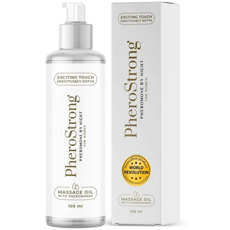 PHEROSTRONG - MASSAGEÖL FÜR DIE NACHT FÜR FRAUEN 100 ML - Vanelion Paradise