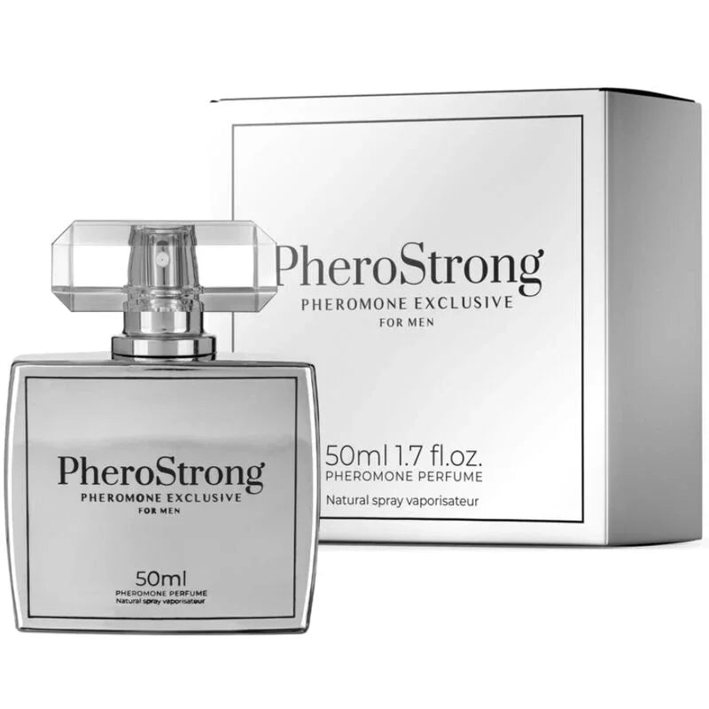 PheroStrong – Pheromon Parfüm für Männer, holzig-frisch (50 ml) - Vanelion Paradise