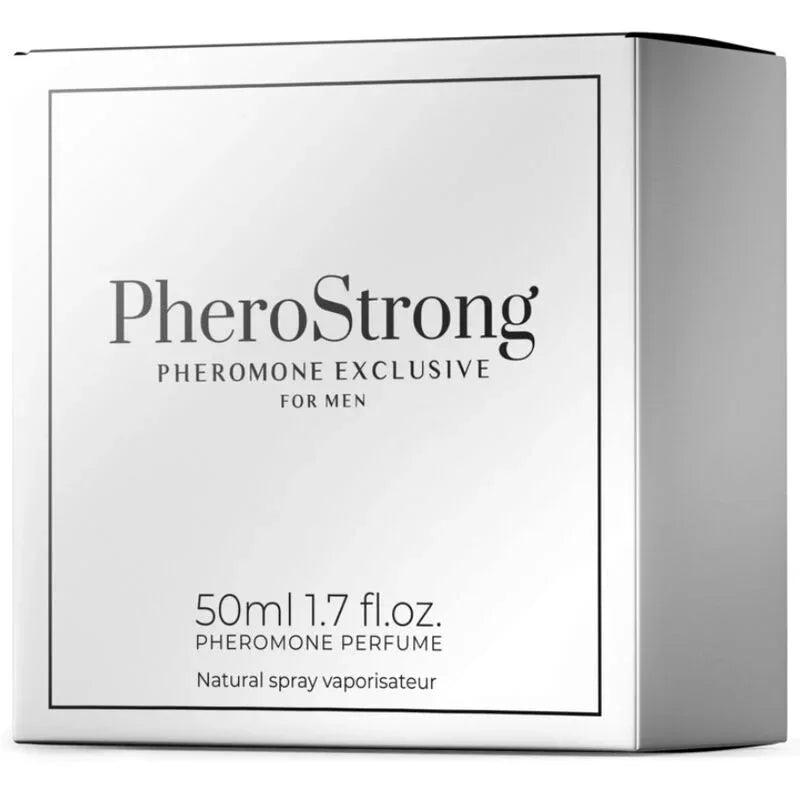PheroStrong – Pheromon Parfüm für Männer, holzig-frisch (50 ml) - Vanelion Paradise