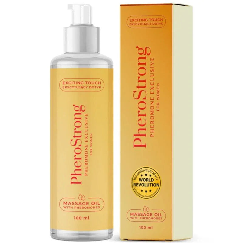 PHEROSTRONG - MASSAGEÖL EXKLUSIV FÜR FRAUEN 100 ML - Vanelion Paradise