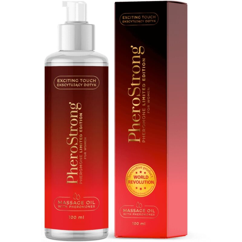 PHEROSTRONG - MASSAGEÖL LIMITED EDITION FÜR FRAUEN 100 ML