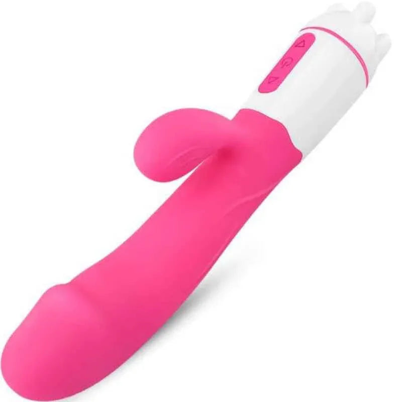 ARMONY - GLÜCKLICHER VIBRATOR & WIEDERAUFLADBARER FUCHSIA-STIMULATOR - Vanelion Paradise