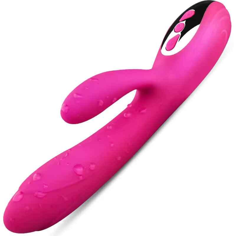 ARMONY - FLEXIBLER VIBRATOR & STIMULATOR MIT FUCHSIA-WRMEEFFEKT - Vanelion Paradise