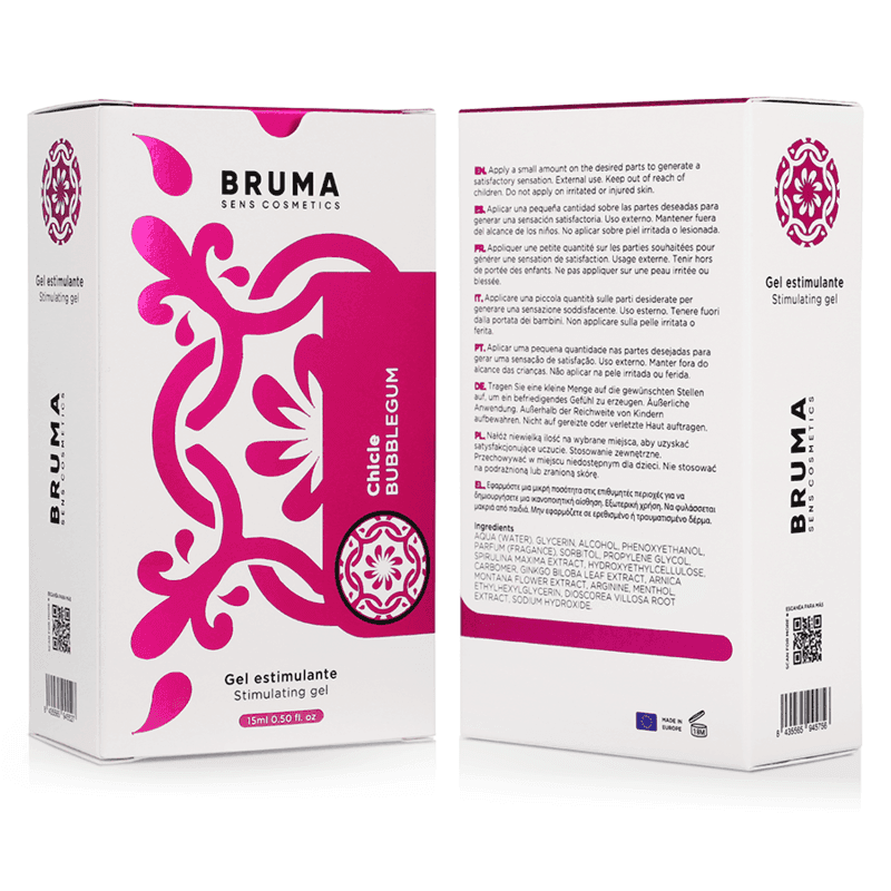 BRUMA - BUBBLEGUM GESCHMACK STIMULIERENDER BALSAM 15 ML - Vanelion Paradise